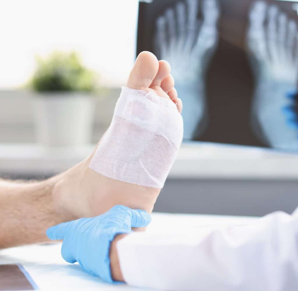 podiatry exam, part of Podiatry Services in Eaton Rapids
